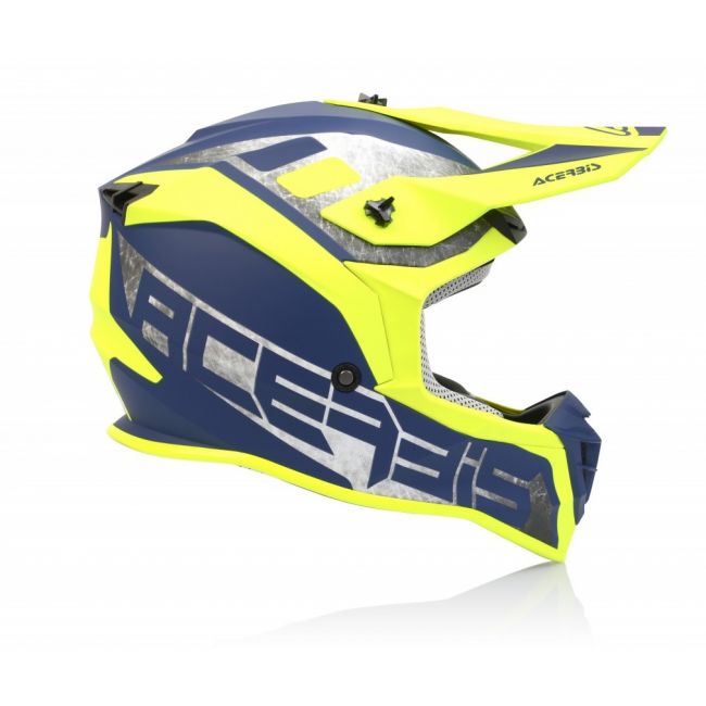Casca Acerbis Linear Yellow Blue