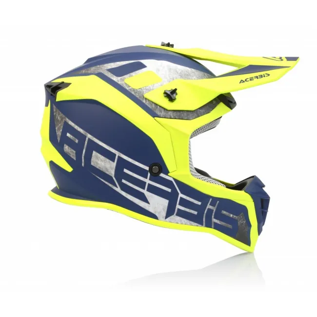 Casca Acerbis Linear Yellow Blue