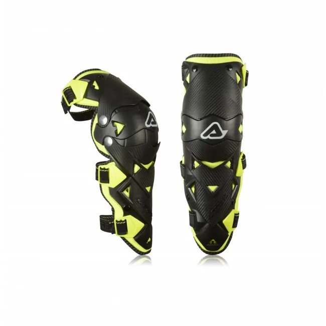 Genunchiere Acerbis Impact Evo 3.0 Black Yellow