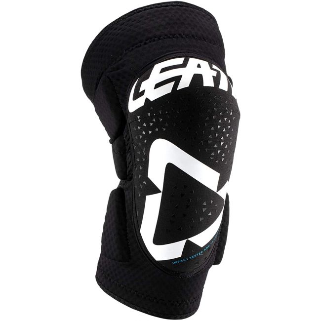 Genunchiere Leatt 3DF 5.0 Black White