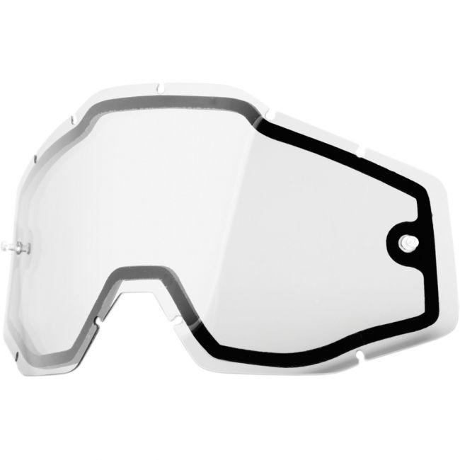 Lentila ochelari 100% Dubla Incolora