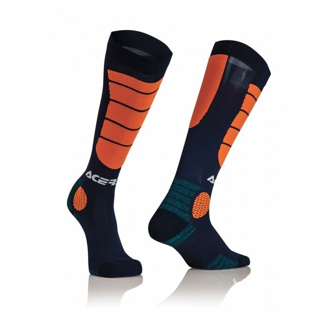 Ciorapi enduro Acerbis MX Impact Blue Orange