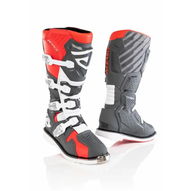 Cizme Acerbis X-Race Red Grey