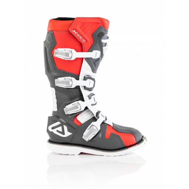Cizme Acerbis X-Race Red Grey