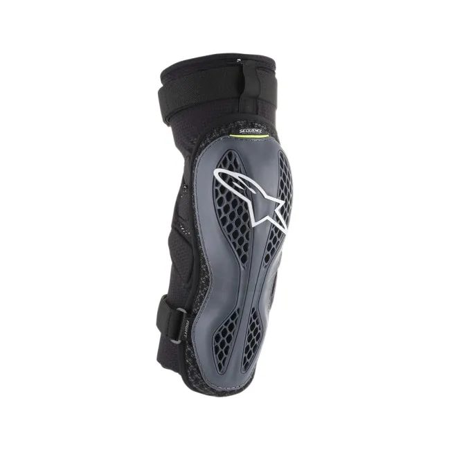 Genunchiere Alpinestars Sequnce Anthracite/Yellow Fluo