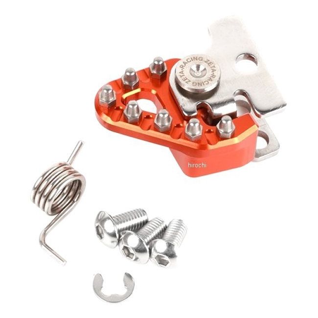 Varf pedala frana Zeta Trigger Orange