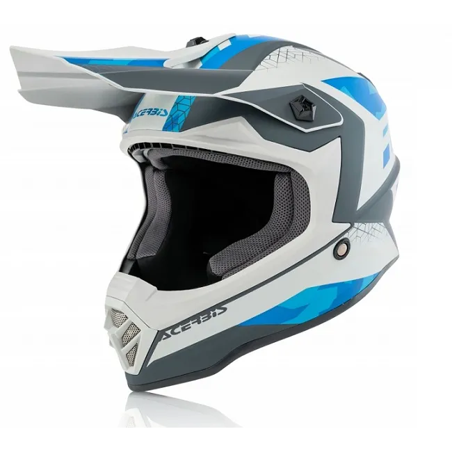 Casca copii Acerbis Steel Blue Grey