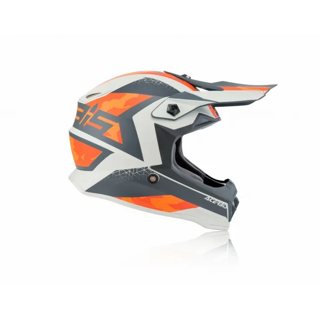 Casca copii Acerbis Steel Orange Blue