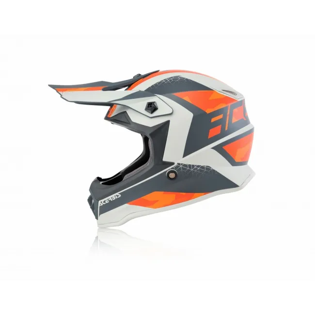 Casca copii Acerbis Steel Orange Blue