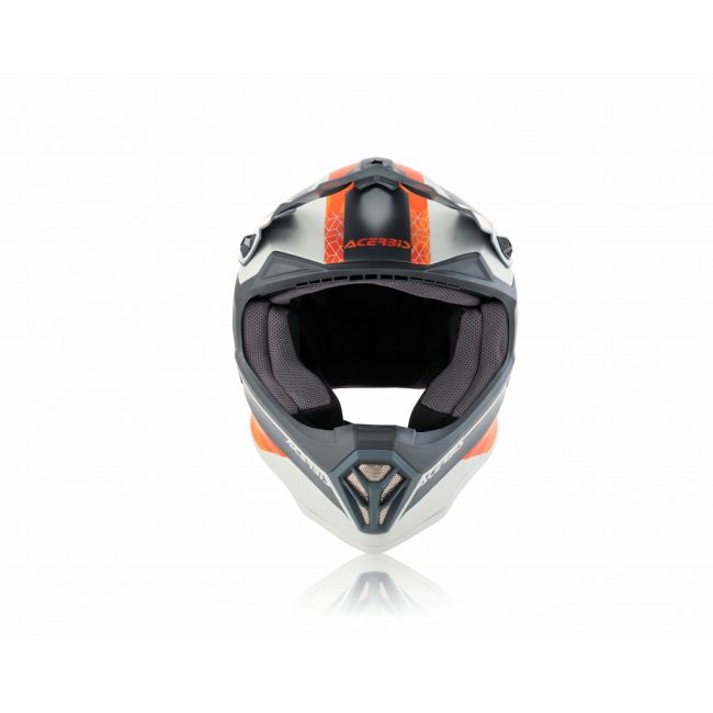 Casca copii Acerbis Steel Orange Blue