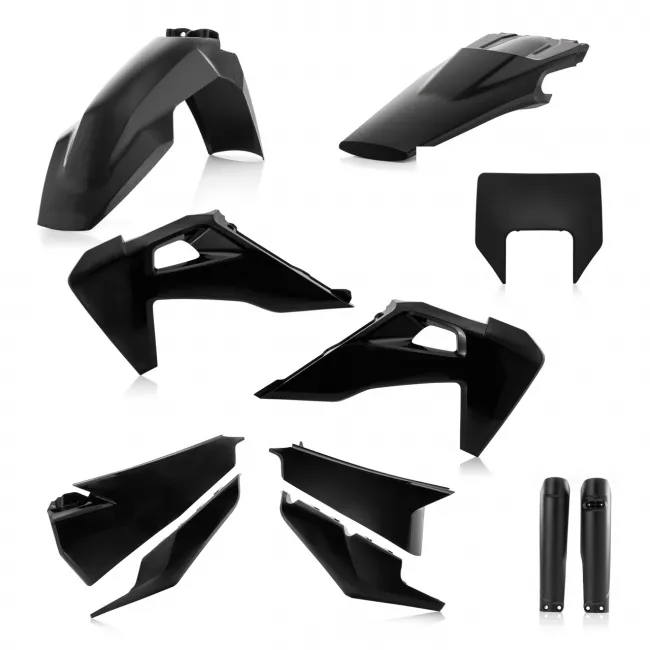 Kit complet plastice Husqvarna TE/FE 20-22 Acerbis Black