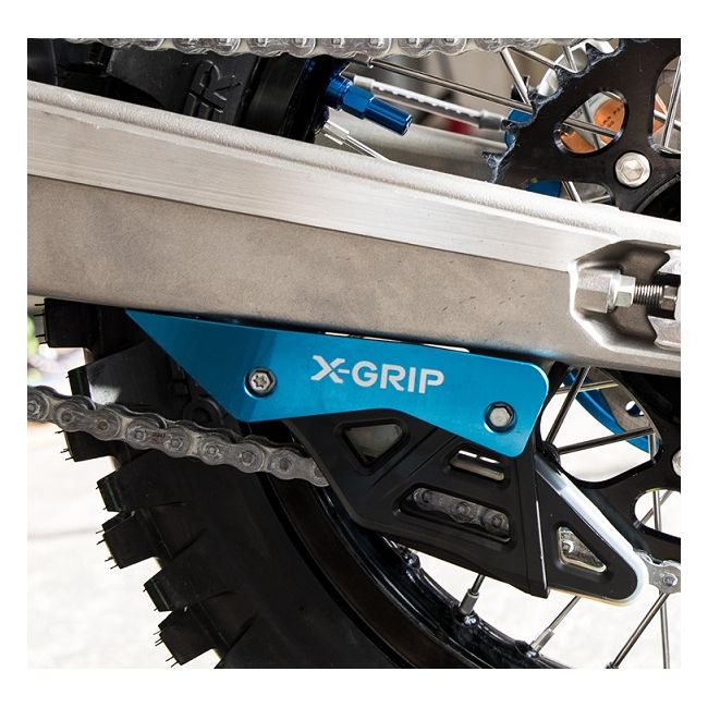 Protectie ghidaj lant aluminiu KTM/Husq 08-22 X-Grip