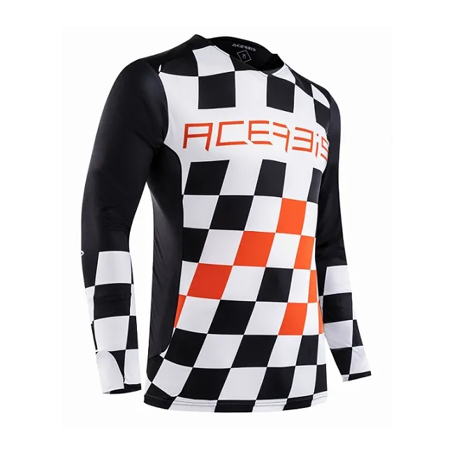 Tricou Acerbis Start Finish Orange