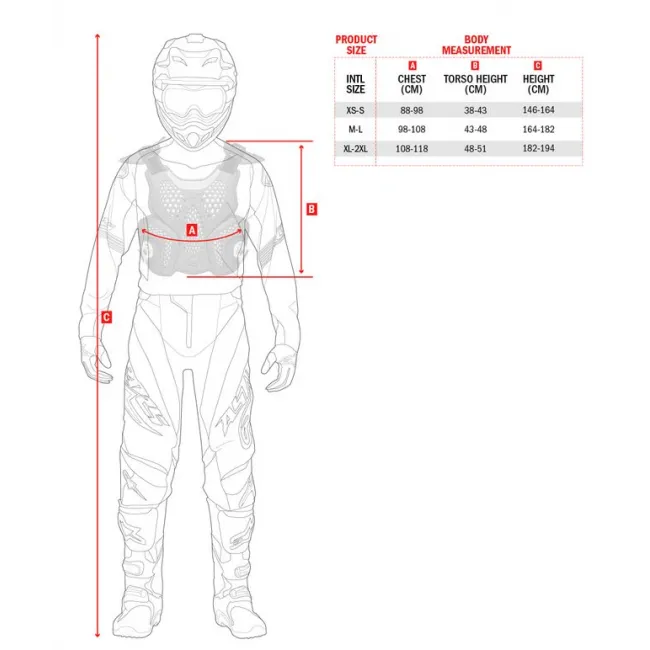 Armura Alpinestars A-1 Black Anthracite