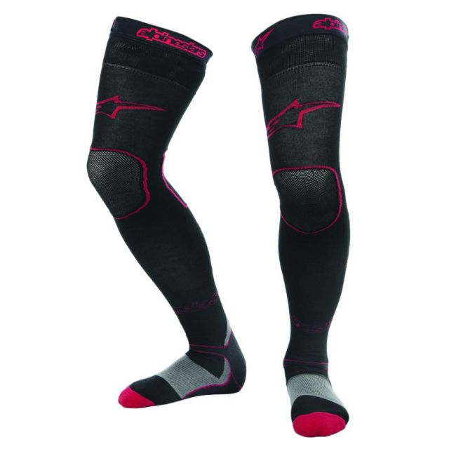 Ciorapi enduro lungi Alpinestars MX Black Red