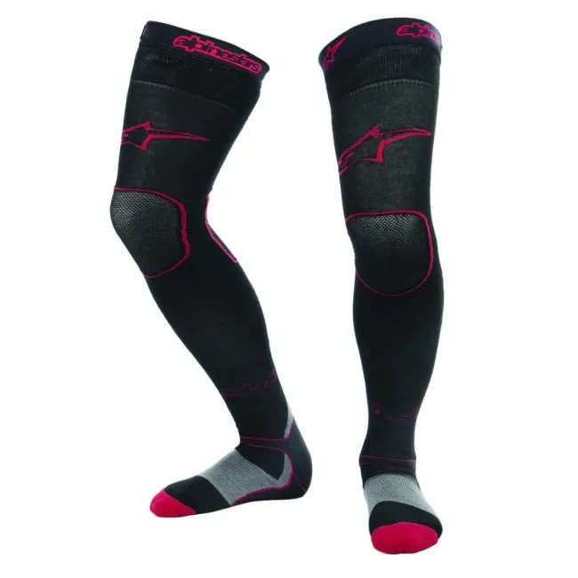 Ciorapi enduro lungi Alpinestars MX Black Red