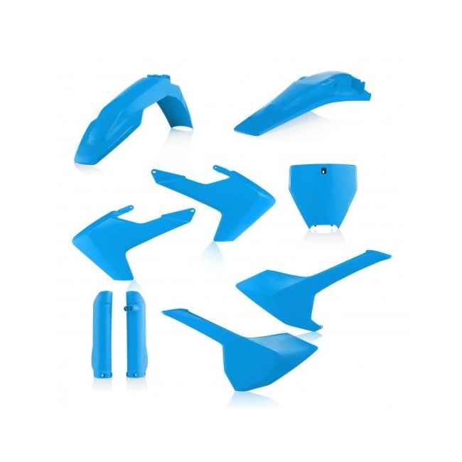 Kit complet plastice Husqvarna FC/TC 16-18 TE/FE 17-19 Light Blue