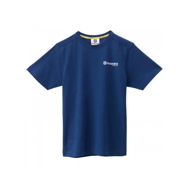 Tricou Husqvarna Basic Logo Blue