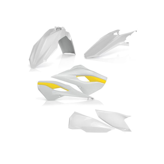 Kit plastice Husqvarna TC/FC 14-16 Acerbis White Yellow