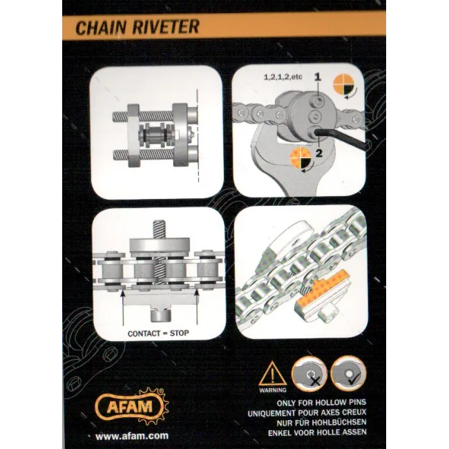 Presa lant pentru nituire Afam