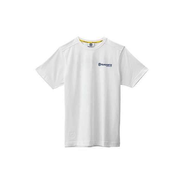 Tricou Husqvarna Basic Logo White