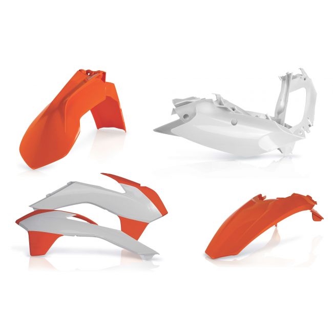 Kit plastice KTM 14-16 Acerbis Orange White