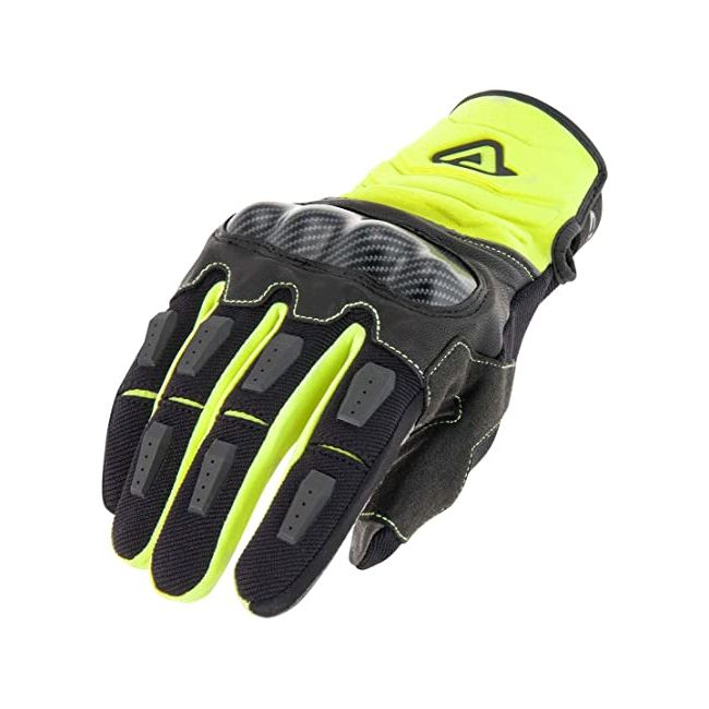 Manusi Acerbis Carbon G 3.0 Black Yellow