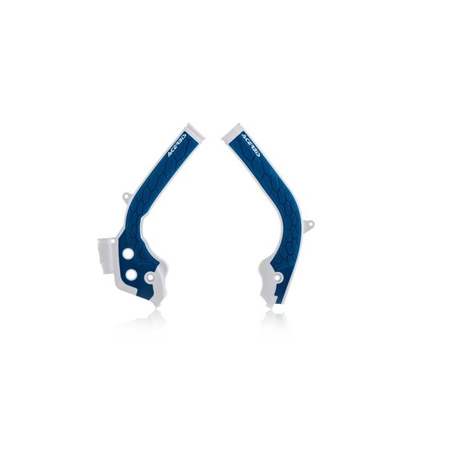 Protectii cadru Husqvarna 17 White/Blue Acerbis X-Grip