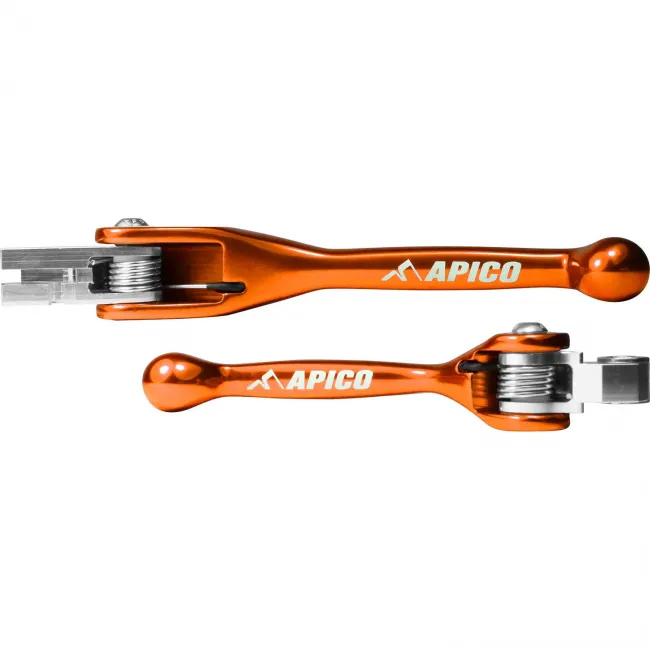 Set manete foldabile KTM Freeride 14-16 Orange Apico