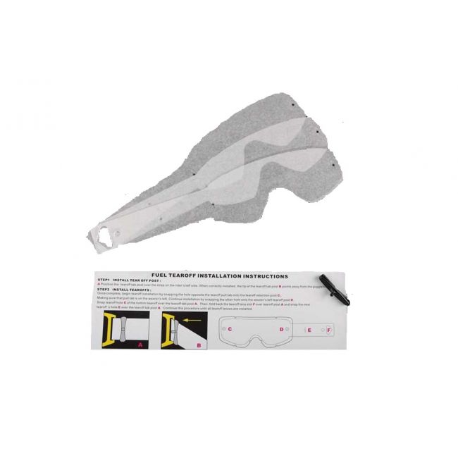 Tear Offs Kini Red Bull Competition