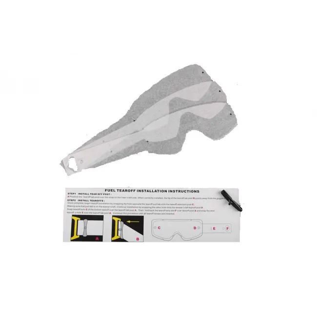 Tear Offs Kini Red Bull Competition