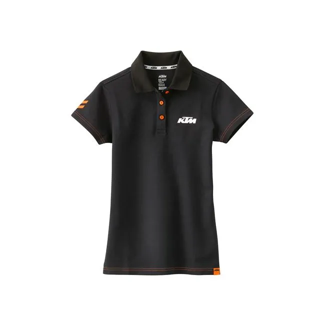 Tricou dama KTM Racing Polo Black