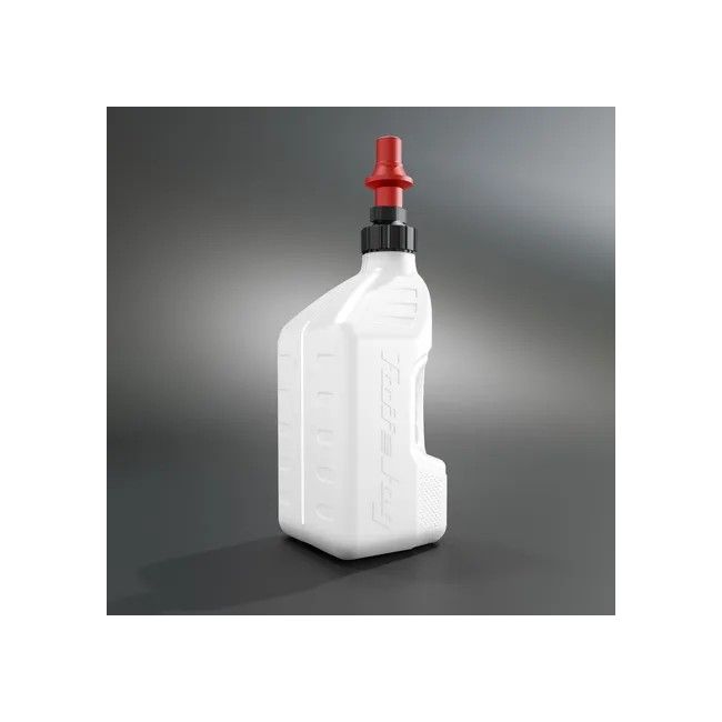 Canistra benzina Tuff Jug Gen3 White Red 10L