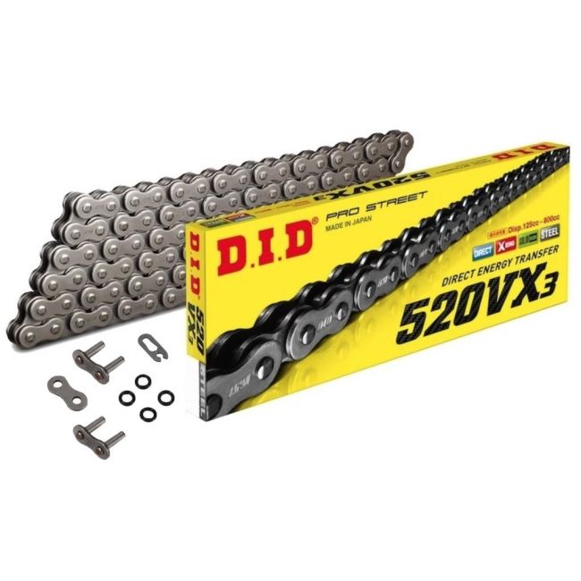 Lant X-Ring VX3 DID 118 zale Steel ( za nituire )