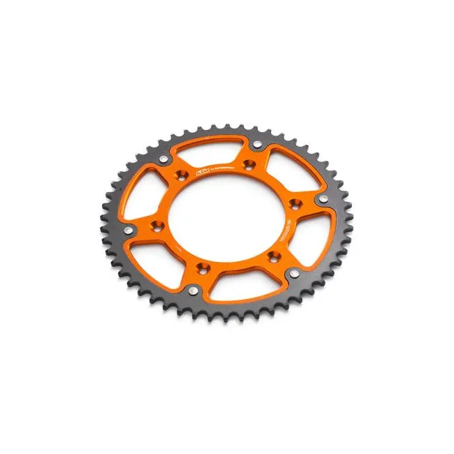 Pinion Otel-Aluminiu Portocaliu KTM 48 dinti