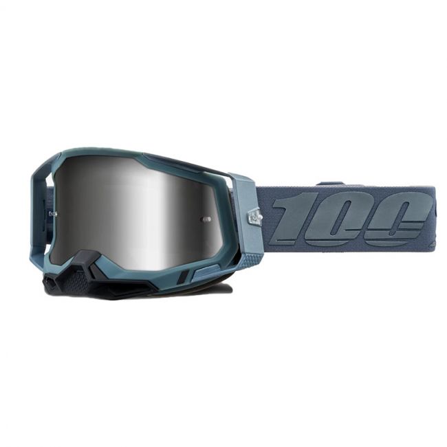 Ochelari 100% Racecraft 2 Battleship Silver Mirror