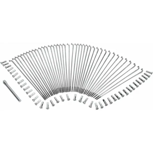 Chrome and Stainless Steel Spoke Set