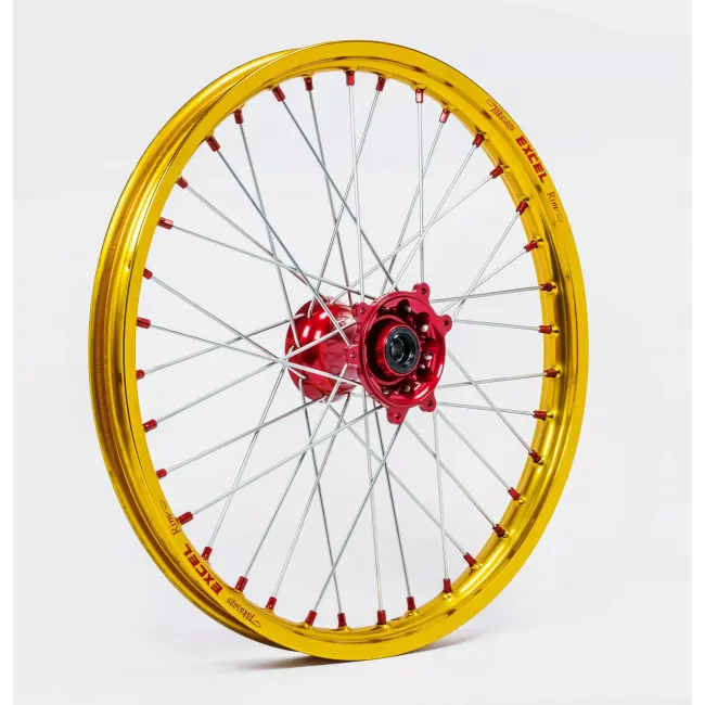 Elite MX-EN Wheel, silver spokes