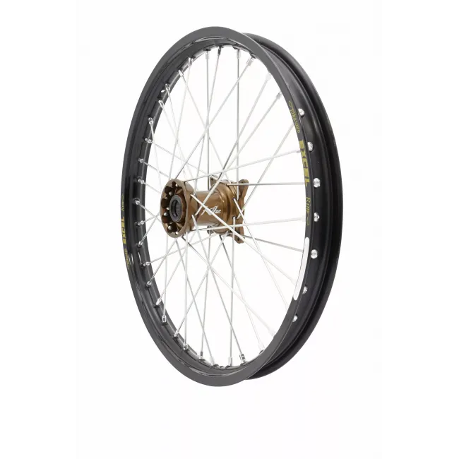 Elite MX-EN Wheel, silver spokes