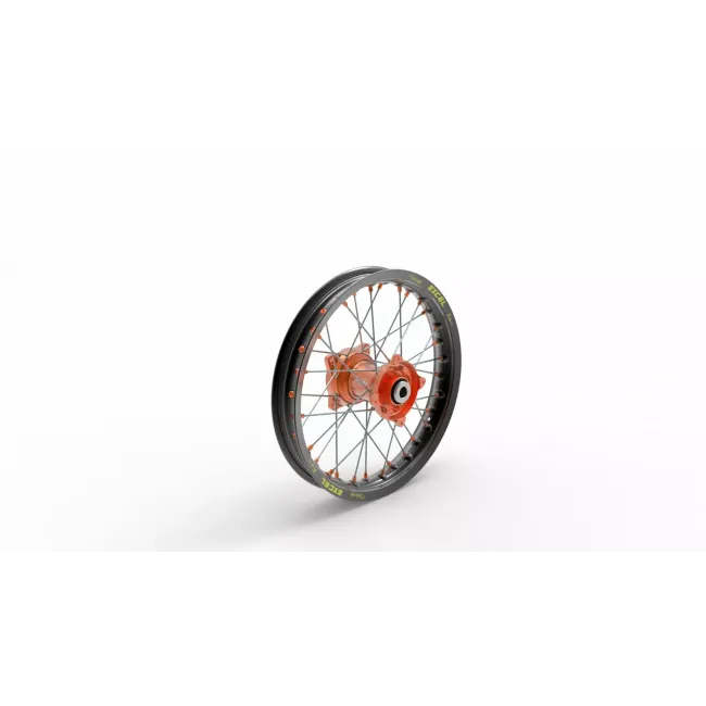 Elite MX-EN Wheel, silver spokes