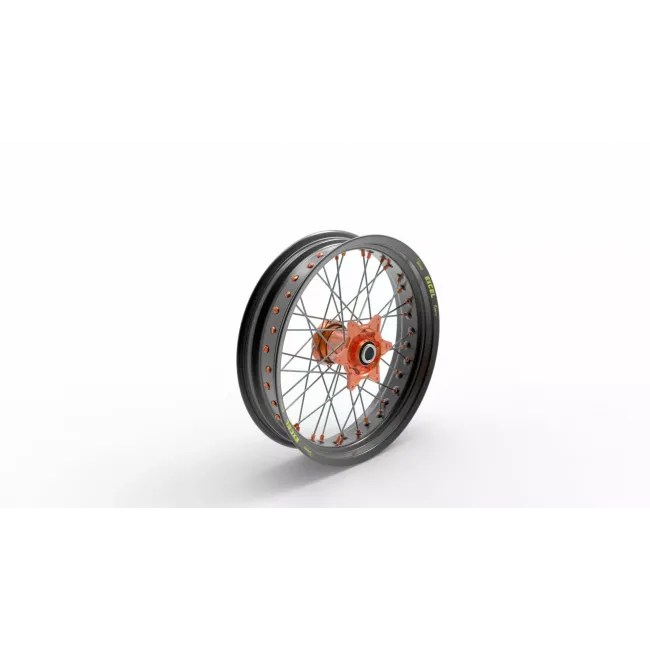 Elite MX-EN Wheel, silver spokes