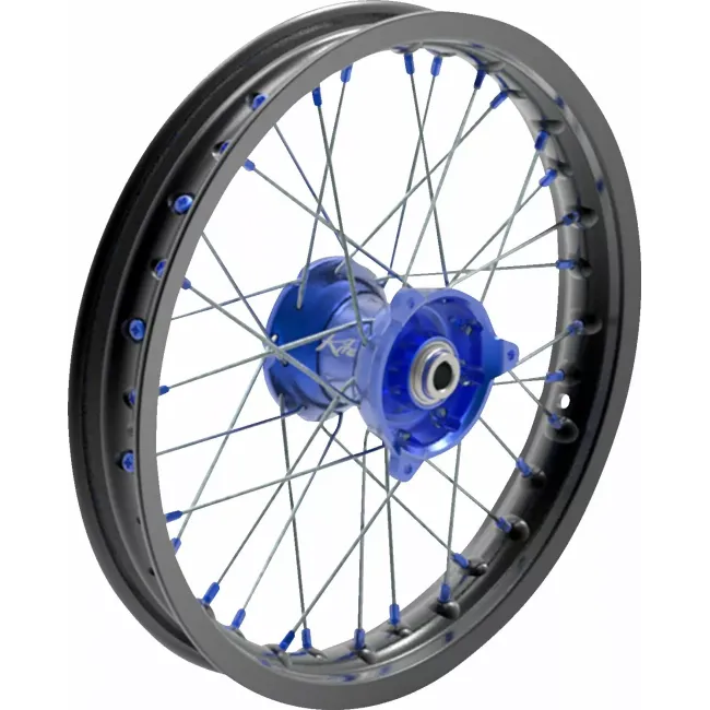 Elite MX-EN Wheel, silver spokes