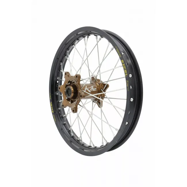Elite MX-EN Wheel, silver spokes