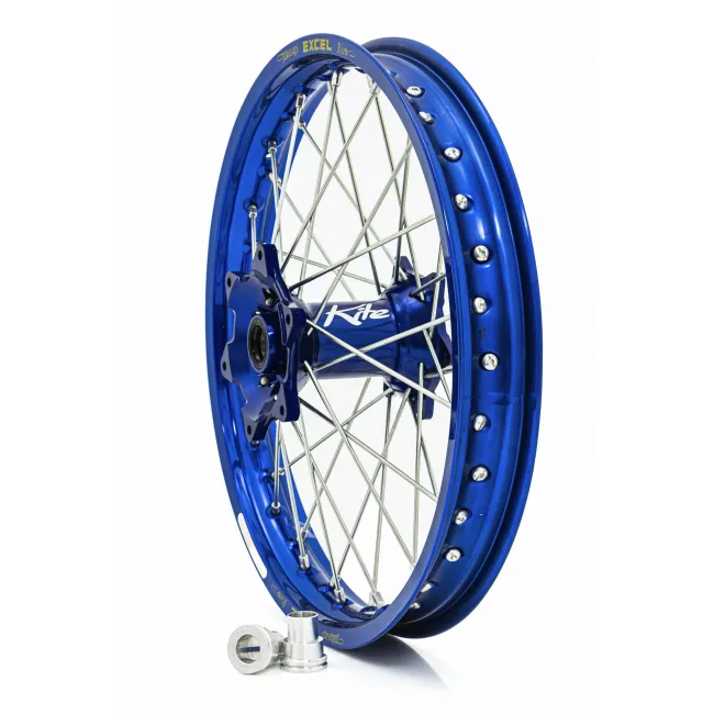 Elite MX-EN Wheel, silver spokes