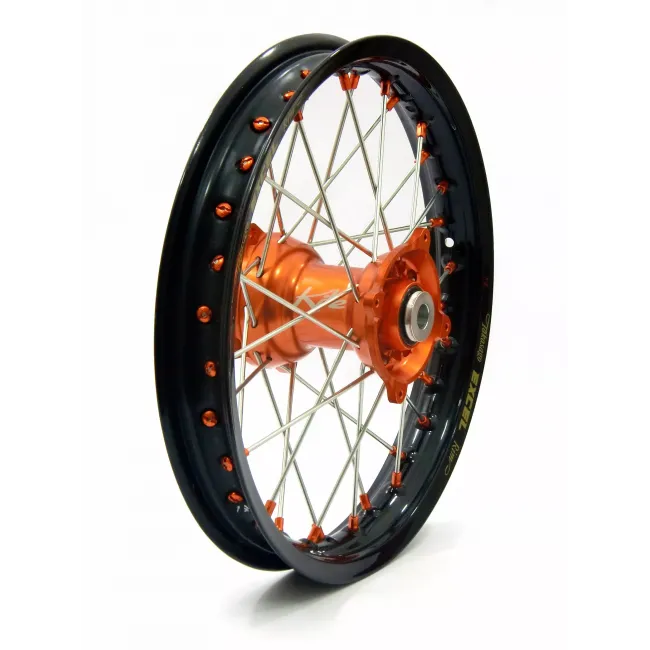 Elite MX-EN Wheel, silver spokes
