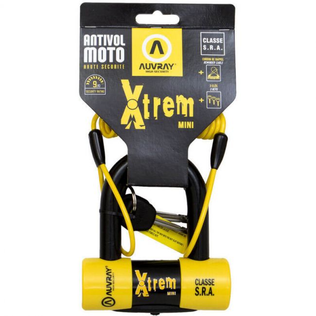 Antifurt moto cu prindere pe disc Auvray XTrem Mini
