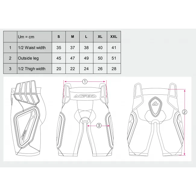 Pantaloni protectie Acerbis HARD Rush Black Yellow