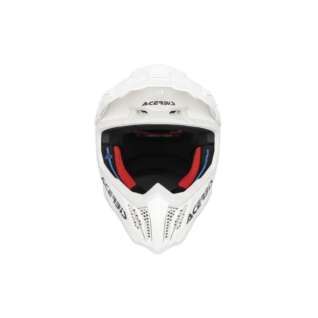 Casca carbon Acerbis Airstrike Fim Racing White