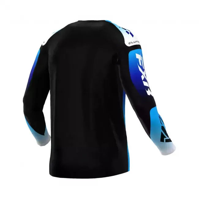 Tricou copii FXR Clutch MX26 Blue Black White