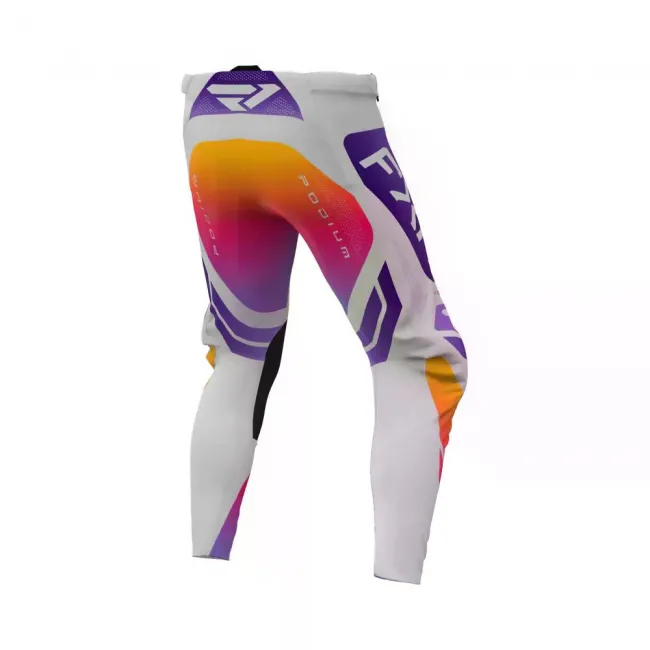 Pantaloni FXR Podium Relay MX26 Grey Purple Tang
